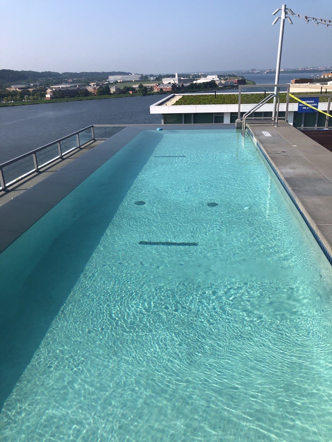 residential rooftop pool