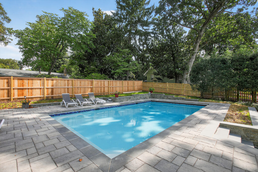 custom backyard pool