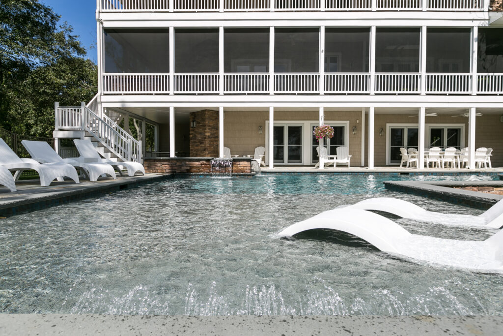 custom residential pool