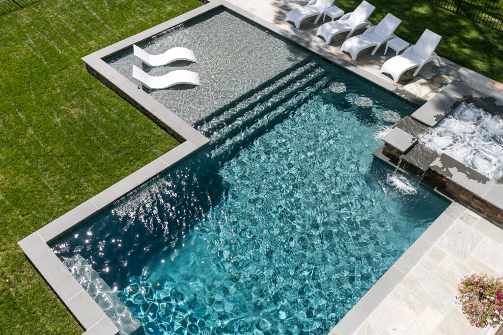 custom backyard pool